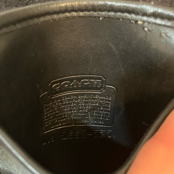 SOLD Coach Scooter Crossbody Bag Black Leather 9893 Used Condition - Picture 10 of 14